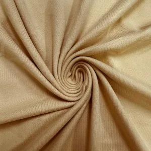 Solid Marigold Double Brushed Jersey Knit Fabric