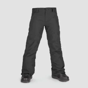 Volcom Freakin Chino Youth Ins Snow Pants Black - Kids