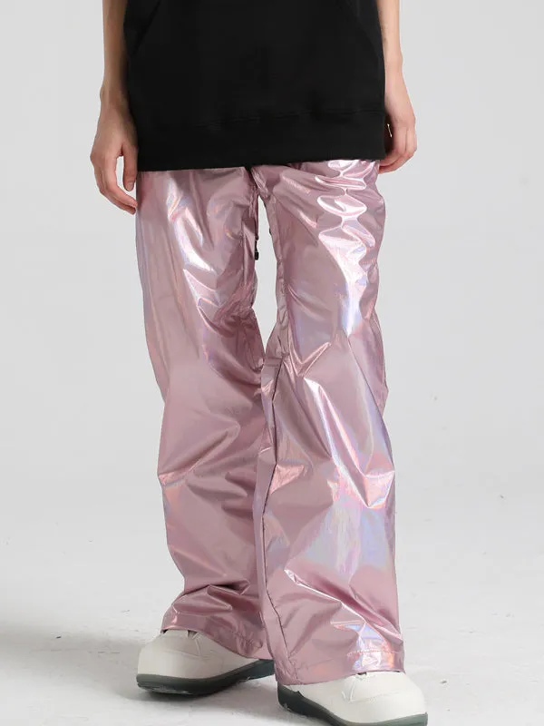 Women's Gsou Snow Neon Holographic Snow Pants