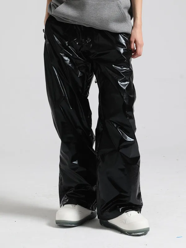 Women's Gsou Snow Neon Holographic Snow Pants