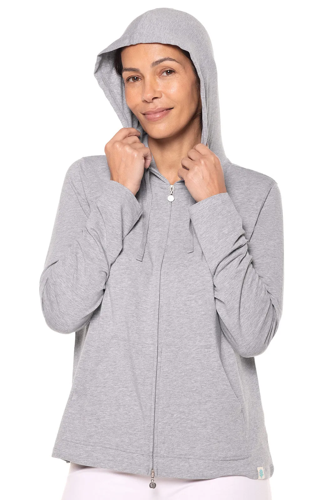 Women's Seaside Hoodie | Grey Heather