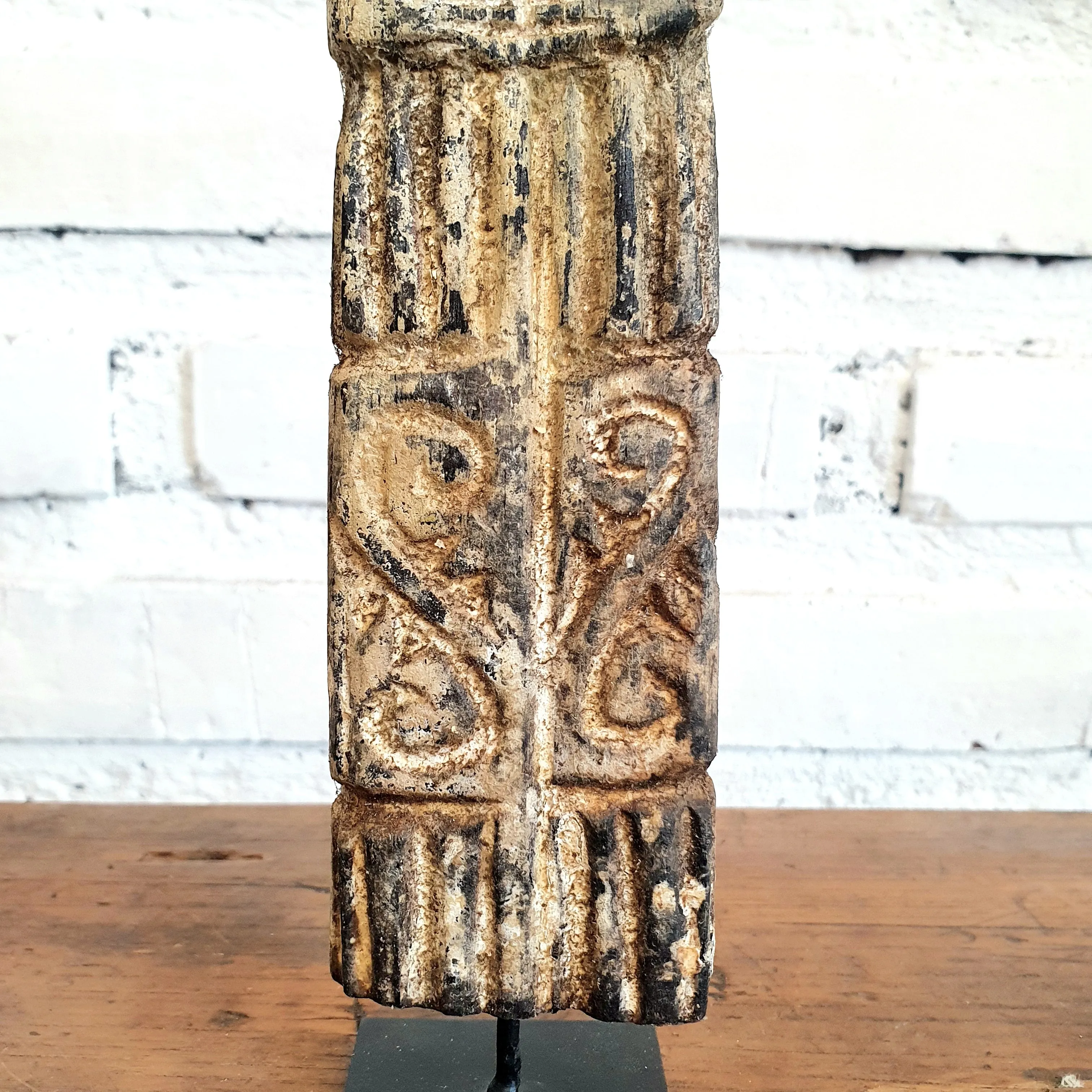 Wooden Tribal Statue With Stand