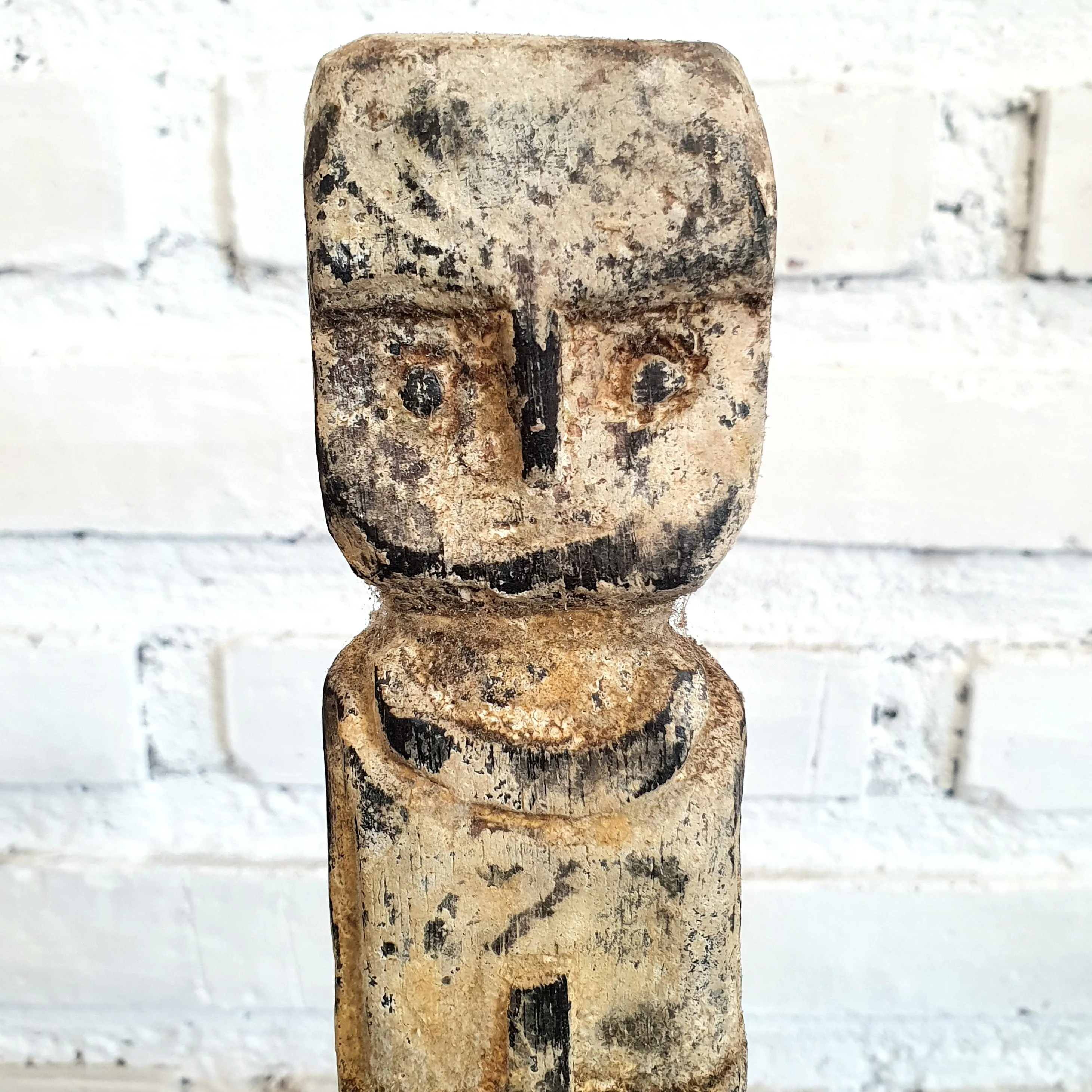 Wooden Tribal Statue With Stand