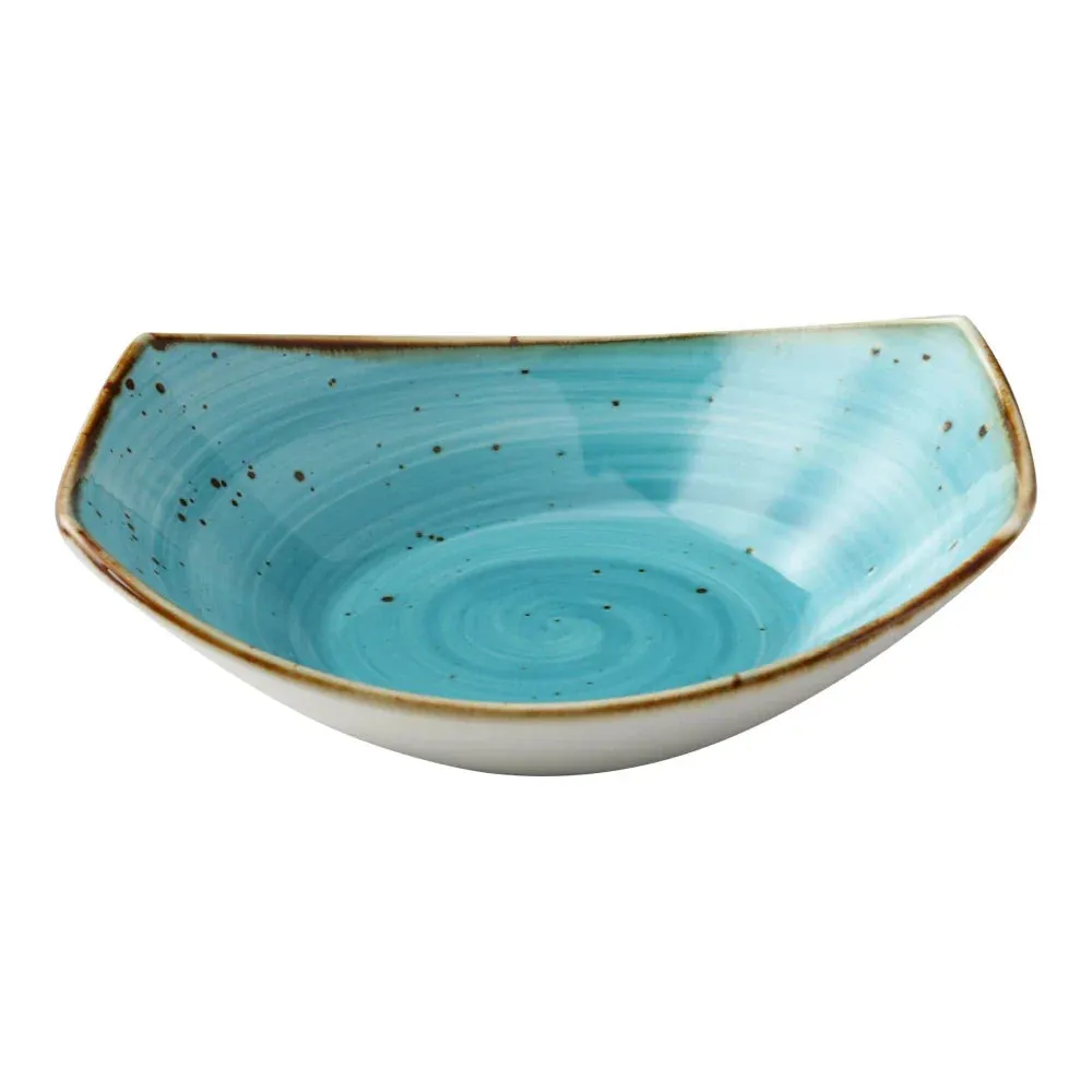 Yanco LY-307TQ Lyon 15 Oz Reactive Glaze Turquoise Soup Bowl, Pack of 36